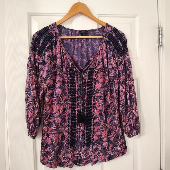 Lucky Brand Tops - Lucky Brand women's v-neck shirt, size small